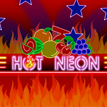 Hot Neon logo logo