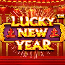 Lucky New Year logo logo